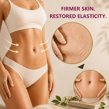 Botanical Body Oil for Smooth & Firm Skin – Lightweight, Fast-Absorbing Massage Oil for Belly, Waist, Thighs & Arms