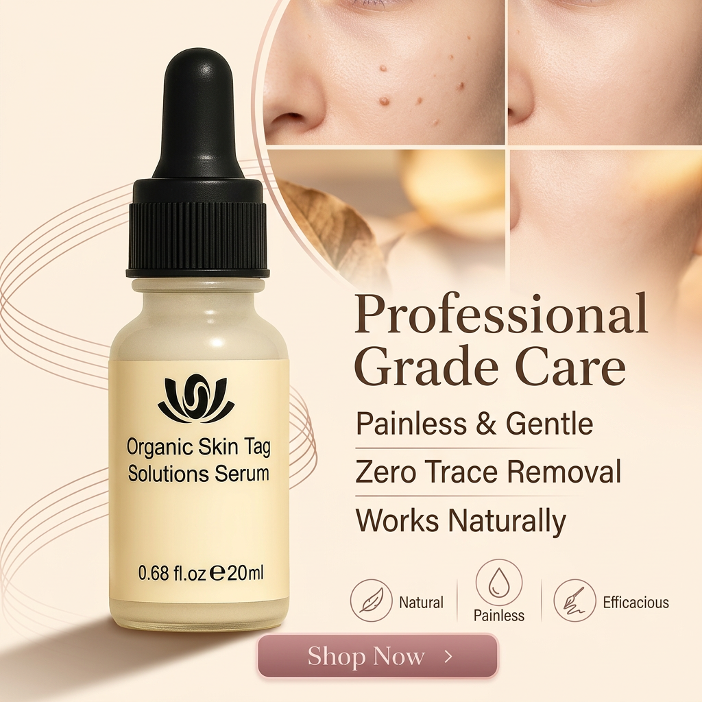 Organic Skin Tag Remover Serum | All Natural For Warts