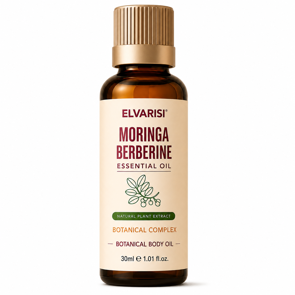 Botanical Body Oil for Smooth & Firm Skin – Lightweight, Fast-Absorbing Massage Oil for Belly, Waist, Thighs & Arms